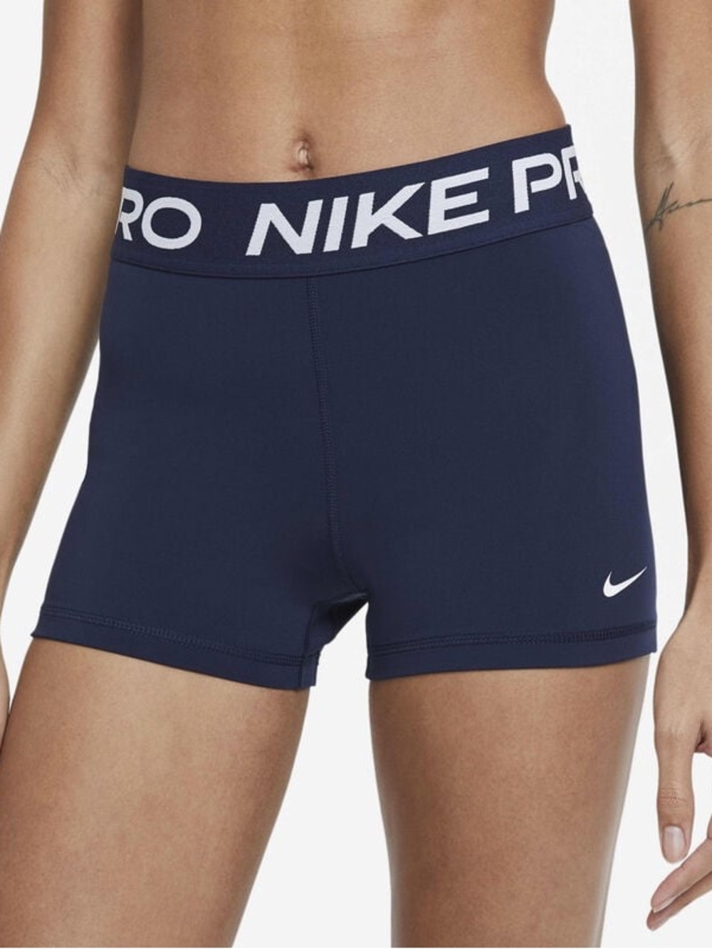 Nike Pro Shorts (M) in Navy Blue